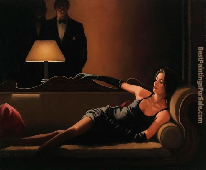 Jack Vettriano Along Came A Spider